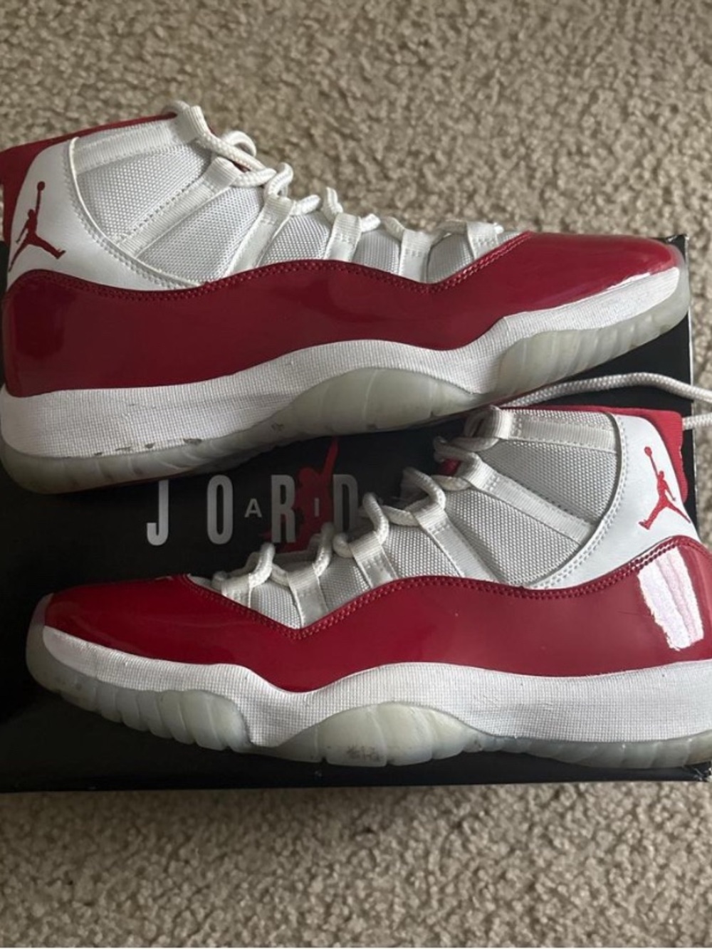 Size 10 - Jordan 11 Retro High Cherry